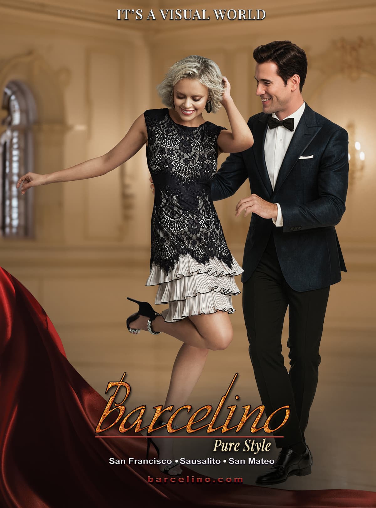 Barcelino fashion featured in San Francisco Ballet magazine